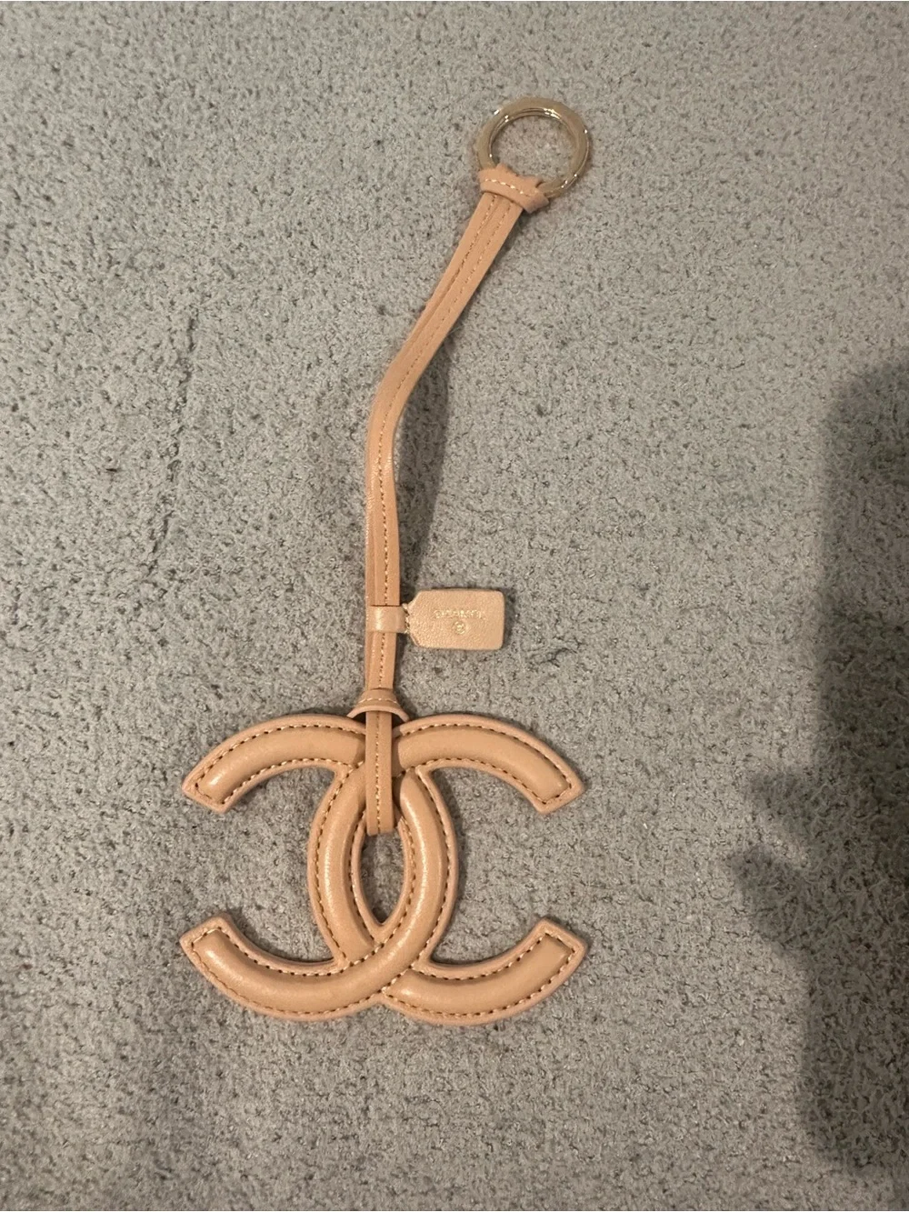 Chanel cc bag charm keychain